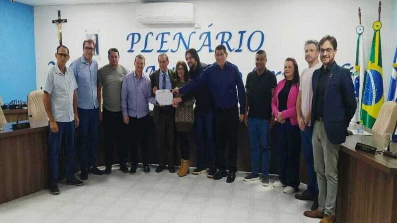 Câmara de Vereadores de Salto do Lontra presta homenagem a José Coelho da Silva